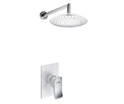 A12667WHITE Встраиваемый комплект для душа с верхней душевой насадкой Wasserkraft A12667WH