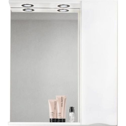 BelBagno Зеркало со шкафом BelBagno MARINO-SPC-700/750-1A-BL-P-R 70 с подсветкой Bianco Lu