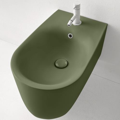 Биде Kerasan Nolita 532511 подвесное Verde muschio