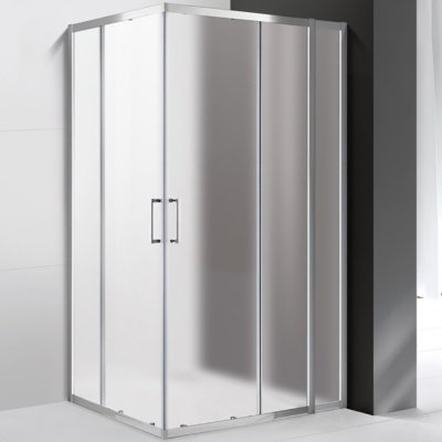 Cezares Душевой уголок Cezares Molveno AH-21 120х90 MOLVENO-AH-21-90+30-P-Cr профиль Хром
