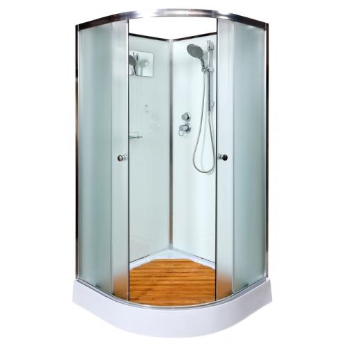 Душевая кабина Deto D01 1000x1000x2000, матовый