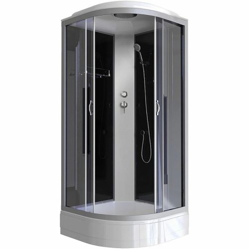 Душевая кабина NG-3501-14, 90х90х215 см, поддон 26 см, тонированное стекло