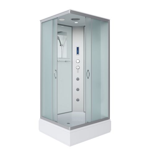 Душевая кабина Niagara Classic 90x80x215 средний поддон, матовое стекло 339844QF