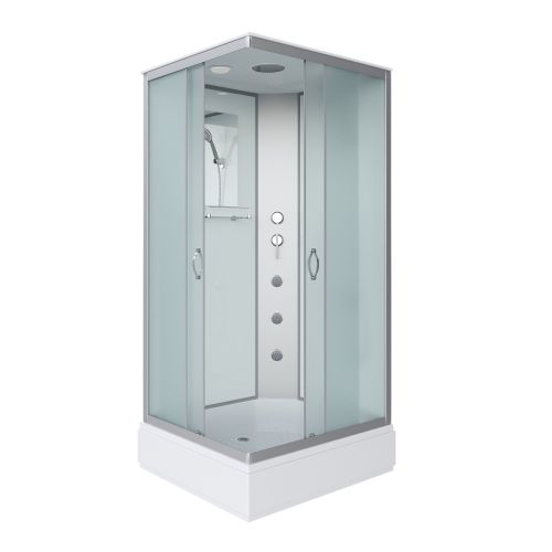 Душевая кабина Niagara Classic 90x80x215 средний поддон, матовое стекло 339844QG