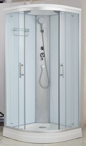 Душевая кабина с крышей IMWEI XDM-09CW (900*900*2200