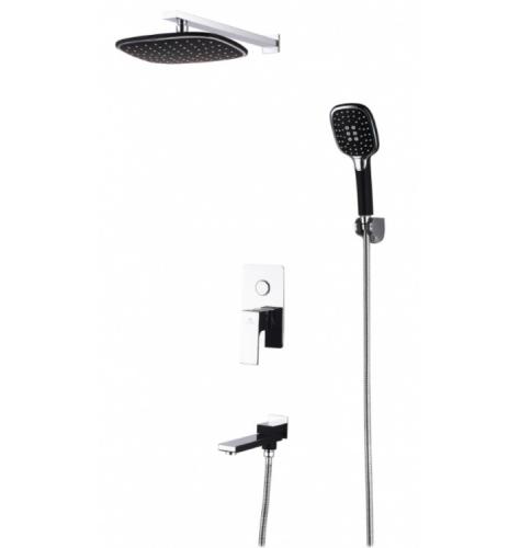 Душевая система GANZER GZ28065-C ЧерныйХром