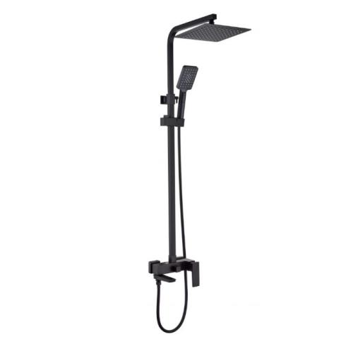 Душевая система Grocenberg SHOWER GB7008BL черная матовая