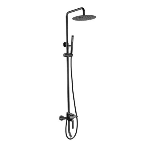 Душевая система Grocenberg SHOWER GB7025BL черная матовая