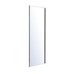 Душевая стенка BelBagno Unique FIX 80 профиль Хром стекло прозрачное