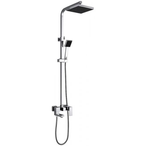 Душевая стойка Abber Daheim хром AF8216