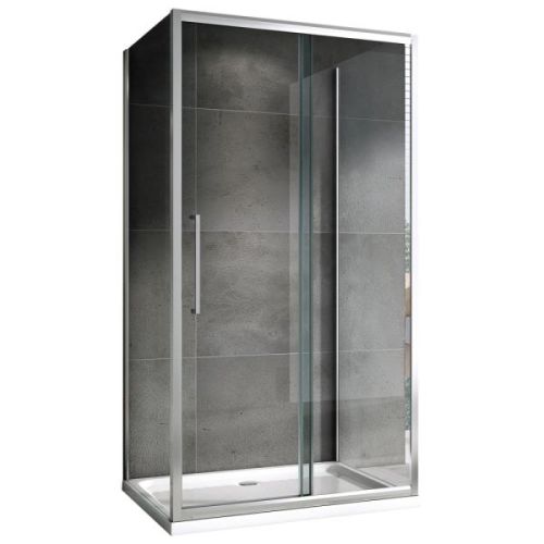 Душевой уголок Abber Schwarzer Diamant 140х80 AG30140H-S80-S8