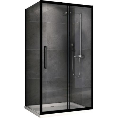 Душевой уголок Abber Schwarzer Diamant AG30120BH-S80B 120x8