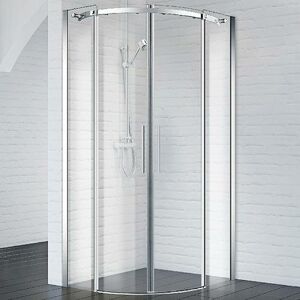 Душевой уголок BelBagno Acqua R-2-90-C-Cr профиль хром