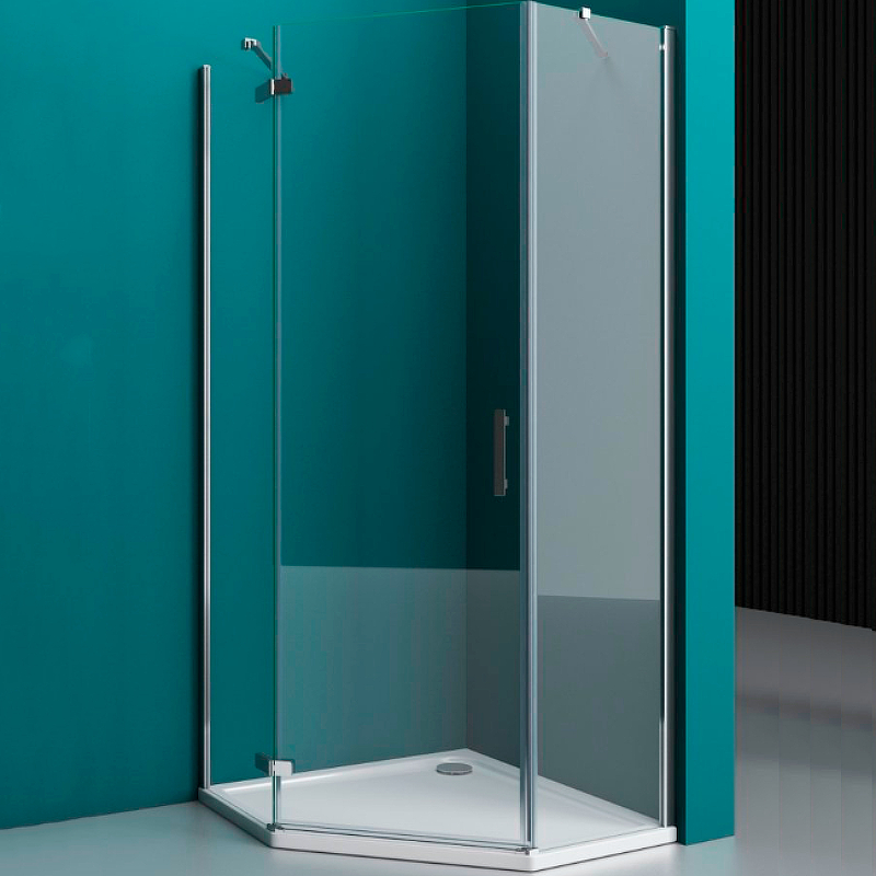 Душевой уголок BelBagno KRAFT-P-1-100-C-Cr-L