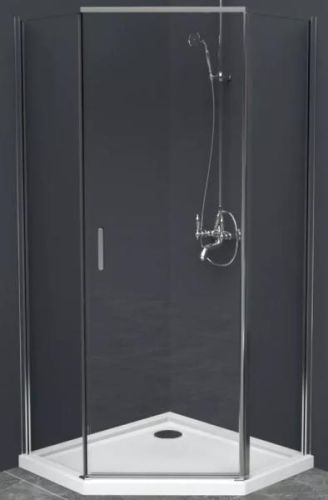 Душевой уголок BelBagno UNO-195-P-1-90-C-Cr