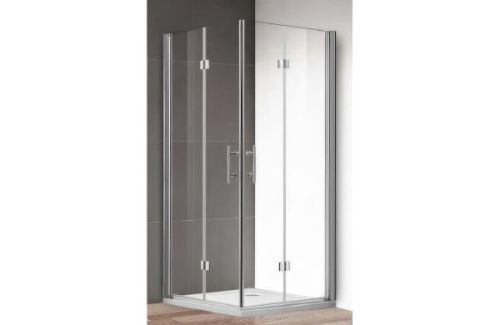 Душевой уголок Cezares Eco 80x100 O-ASH-2-80/100-C-Cr