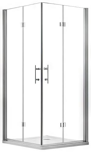Душевой уголок Cezares Eco 80x80 O-AS-2-80-C-Cr
