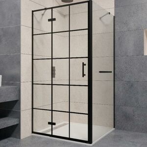 Душевой уголок RGW Passage PA-77-1B L 120x90 410877129-084L профиль Черный