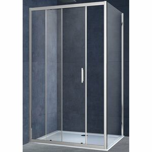 Душевой уголок Vincea Alpha VSR-3AL8012CL 120x80х190 профиль хром, стекло прозрачное