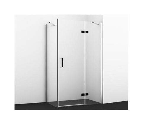 Душевой уголок WasserKRAFT Aller 10H10RBLACK, 120х100, с правой распашной дверью на петлях