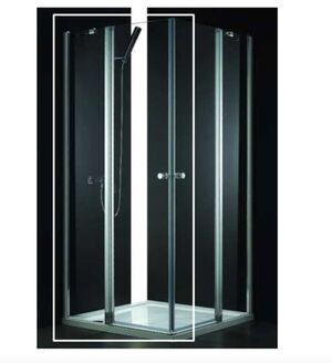 Дверь душевая Cezares Elena ELENA-W-60/50-C-Cr