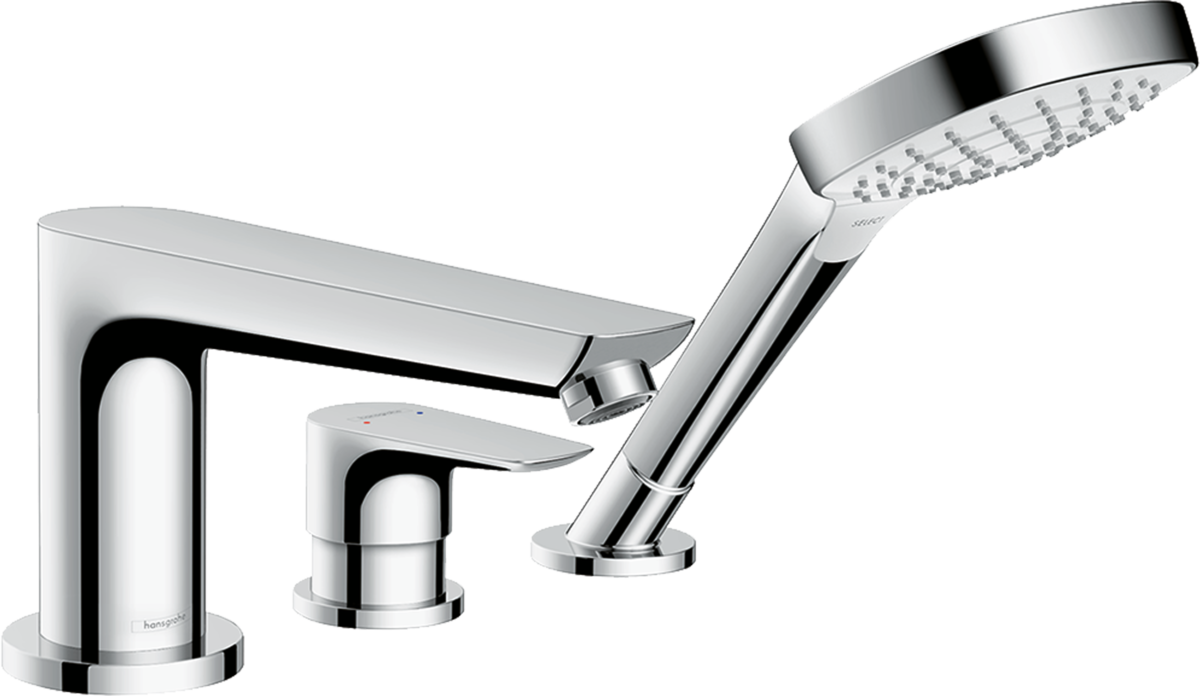 Hansgrohe 71731000 Talis E Смеситель на край ванны, на 3 отверстия