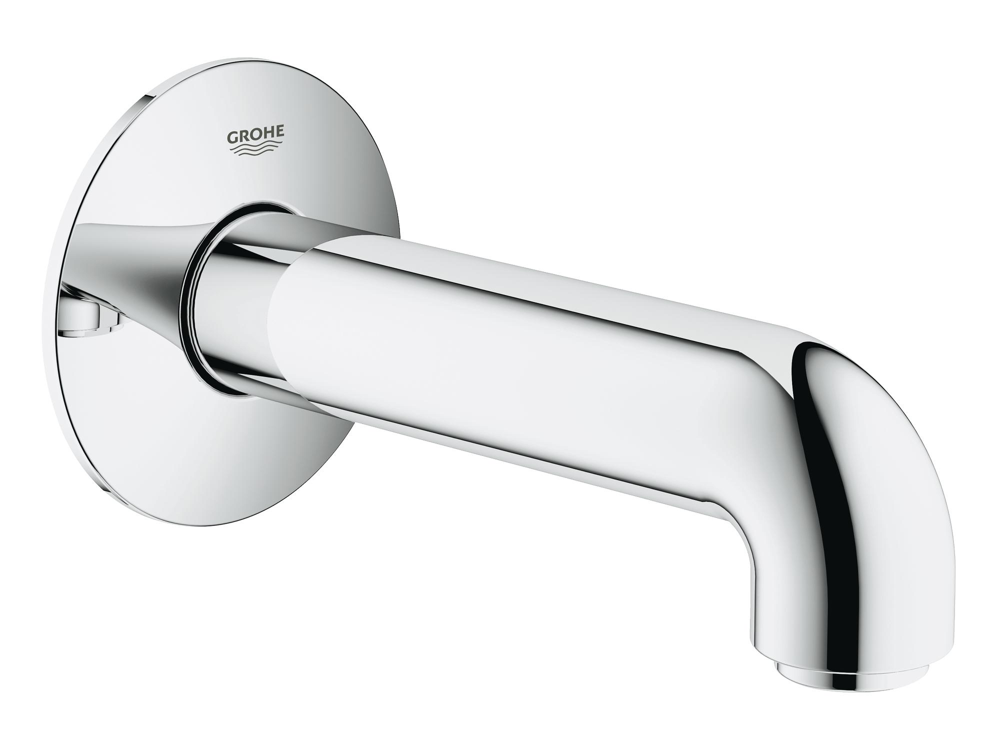 Излив для ванны GROHE BauClassic, настенный, хром