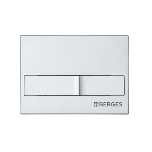 Клавиша смыва матовый хром BERGES NOVUM L3 040012
