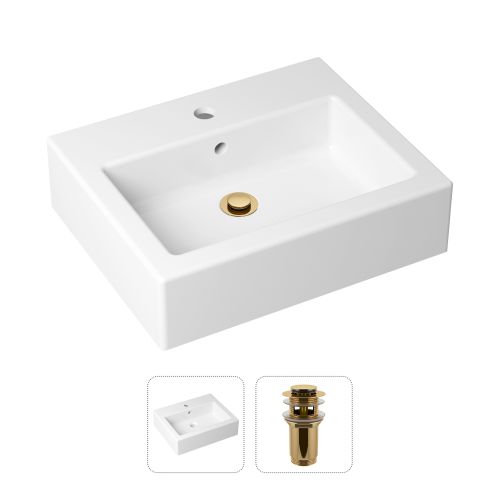 Комплект 2 в 1 Lavinia Boho Bathroom Sink 21520912: накладная
