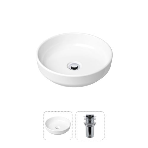 Комплект 2 в 1 Lavinia Boho Bathroom Sink Slim 21520818: накладная