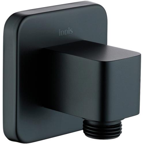 Подключение для шланга Iddis Slide черный матовый SLIBL00i62