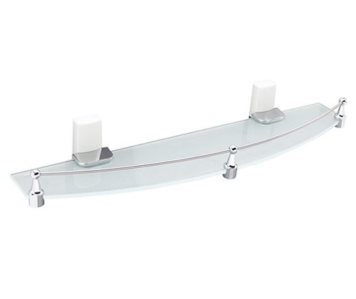 Полка стеклянная WasserKRAFT Leine (White) К-5044