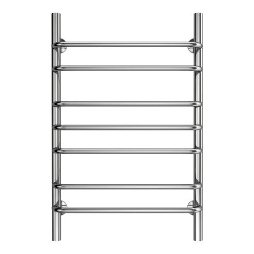 Полотенцесушитель Azario AZ09158 FERRARA 500x800 водяной 7 перекл. 1-1/2 полированный