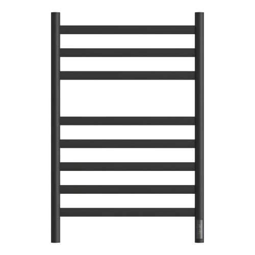 Полотенцесушитель электрический Point Селена PN16858B П8 500x800, диммер справа, черный