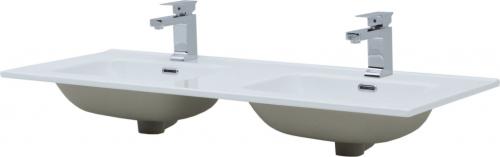 Раковина для тумбы Aquanet Flat 120 (двойная
