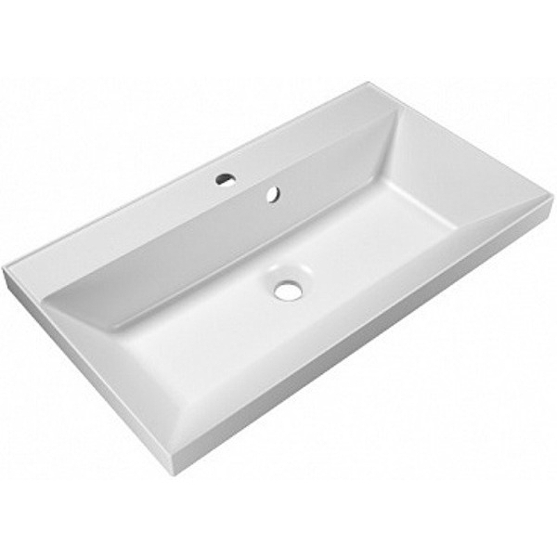 Раковина из искусственного камня BelBagno Marino BB800/450-LV-ART-AST-NERO