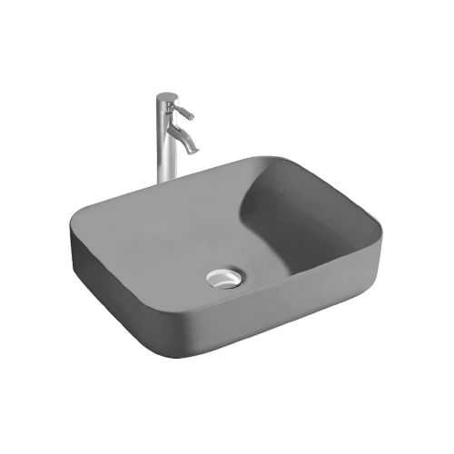 Раковина накладная Aquatek ВЕГА AQ5515-MG 500*390*130мм