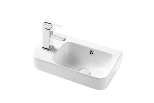 Раковина подвесная WeltWasser SK Арт. AISBACH 5117 L 450х260х155
