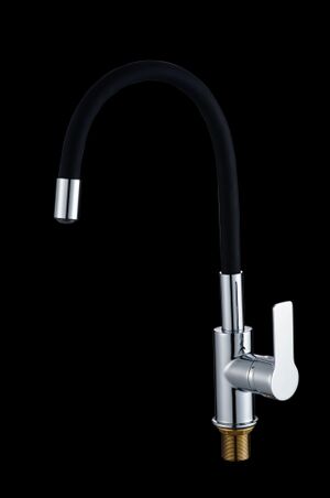 Rush Смеситель для кухонной мойки с гибким изливом RUSH Siple (SI7335-60Black
