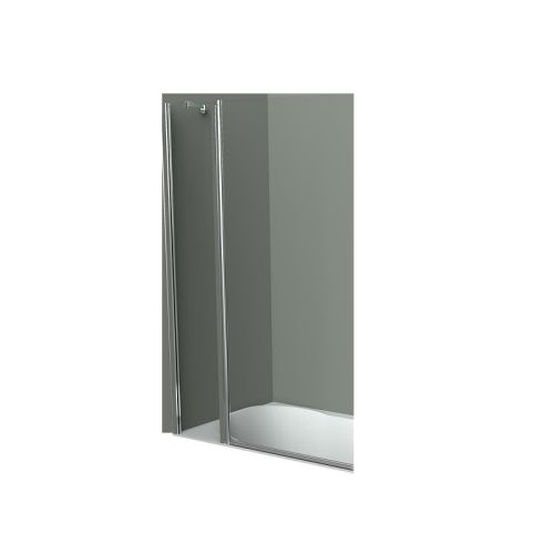 Ширма на ванну BelBagno Uno V-11-100/150-C-Cr стекло прозрачное