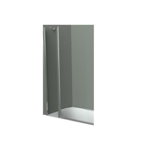 Ширма на ванну BelBagno Uno V-11-90/150-C-Cr стекло прозрачное