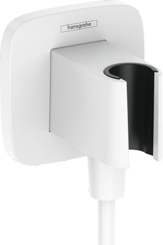 Шланговое подсоединение Hansgrohe, матовый белый 268877