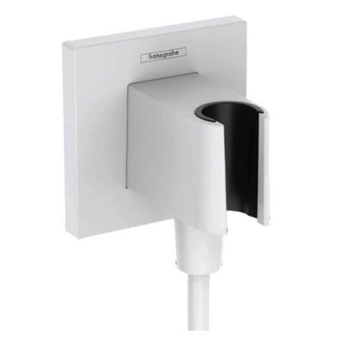 Шланговое подсоединение Hansgrohe, матовый белый 268897