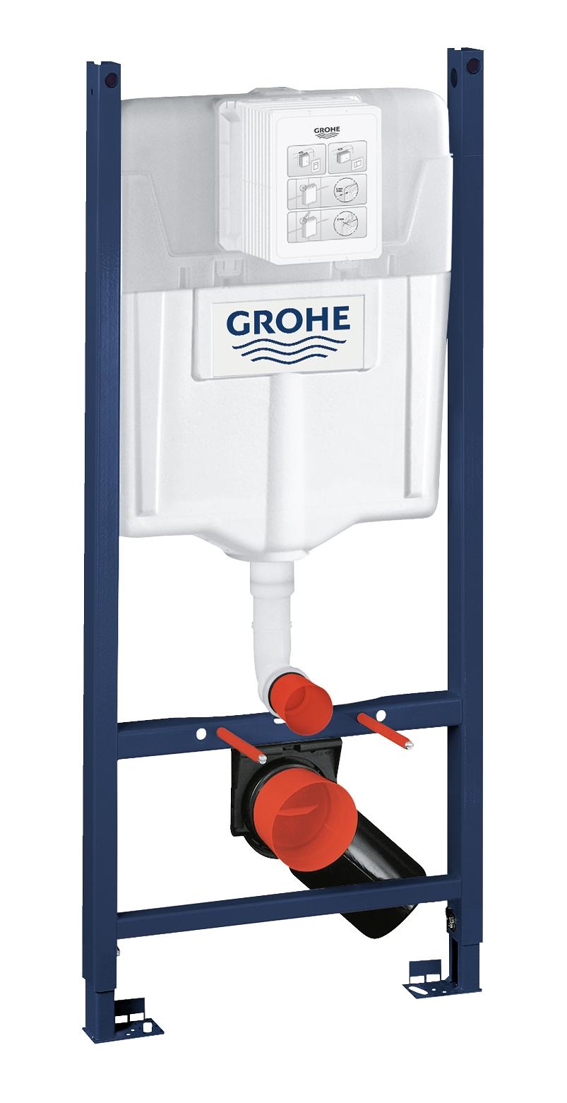 Система инсталляции для унитаза GROHE Rapid SL (1,13 м) с подключениями (