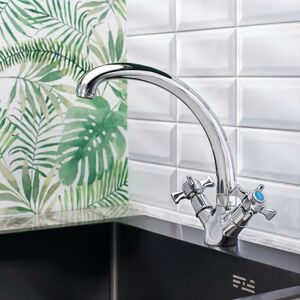 Смеситель для кухни из Латуни BOOU BA5330-1F-SE020-B723