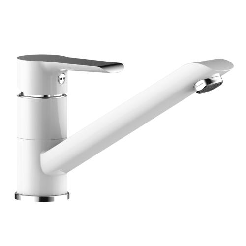 Смеситель для кухни Rossinka W35-21 White/Chrome