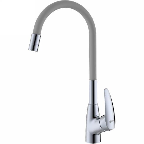 Смеситель для мойки Lemark Linara LM0415C-Gray хром/серый