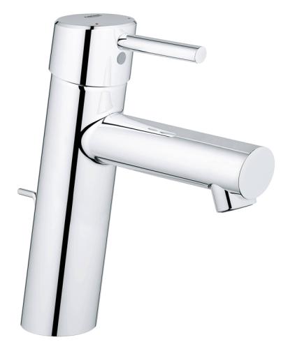 Смеситель для раковины GROHE Concetto с донным клапаном, средний излив, хром (23450001