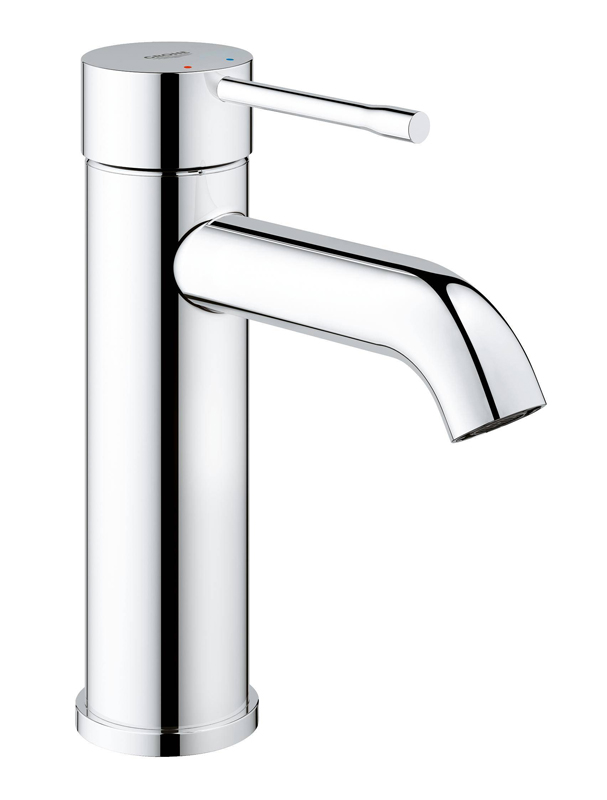 Смеситель для раковины GROHE Essence+ с низким изливом, хром (23590001