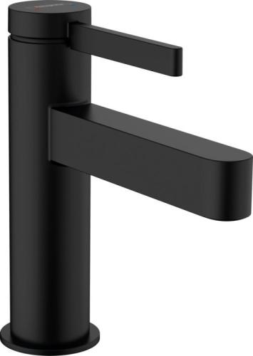 Смеситель для раковины Hansgrohe Finoris 100 76010670 матовый черный